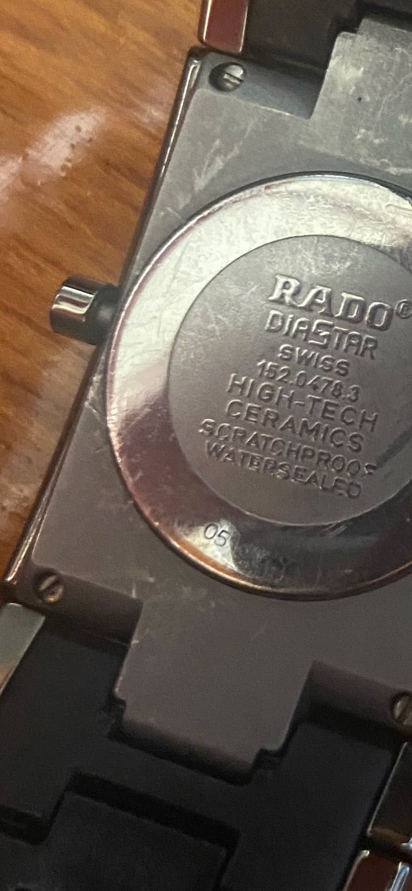 Rado Diastar relogio