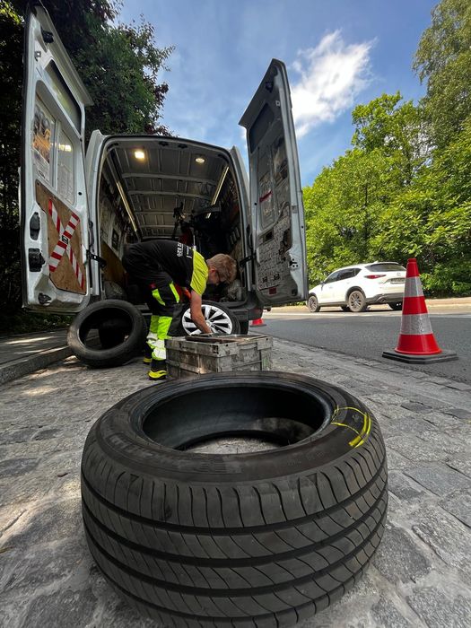 Wulkanizacja Mobilna Ciężarowe TIR OSOBOWE 24H /7 Serwis Naprawa Opon