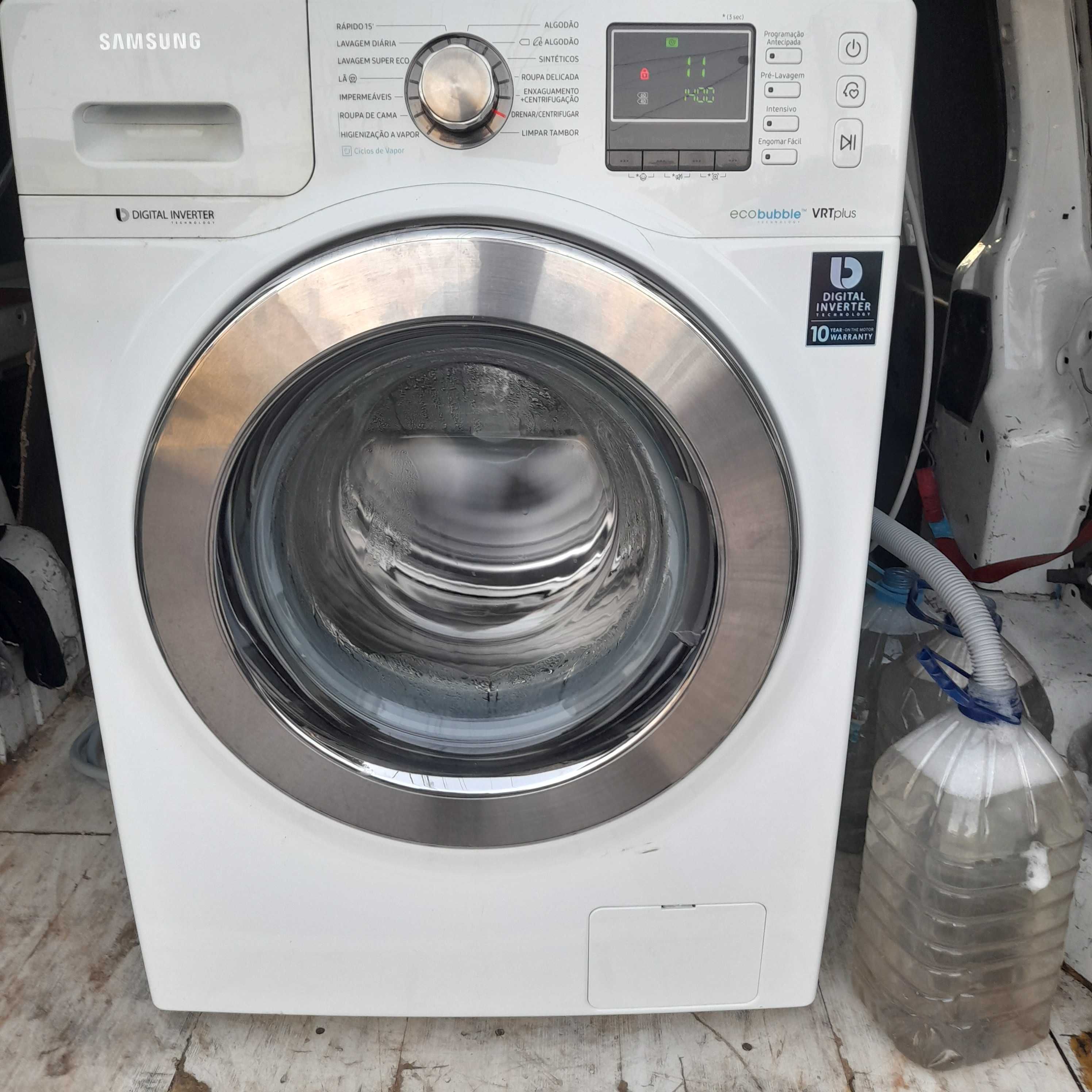 maquina de lavar roupa SANSUNG 12  quilos 1400 como nova
