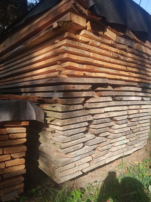 Tarcica Deski modrzewiowe calówka