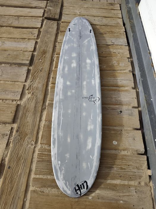 Longboard Lufi Sea Captain 9'1 EPS - White w/ carbon