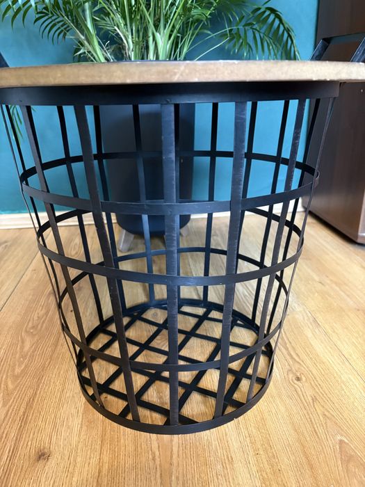 Stolik ozdobny kawowy metalowy industrialny stylowy