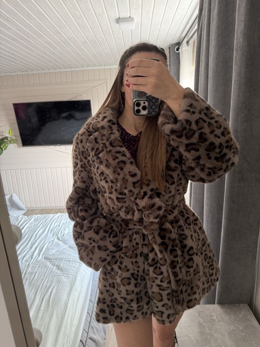 Леопардовая шубка