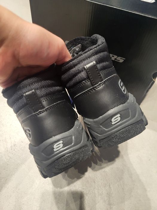 Черевики демі / зимові дитячі для хлопчика skechers  оригінал sn660051