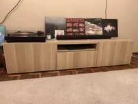 Movel tv ikea besta carvalho