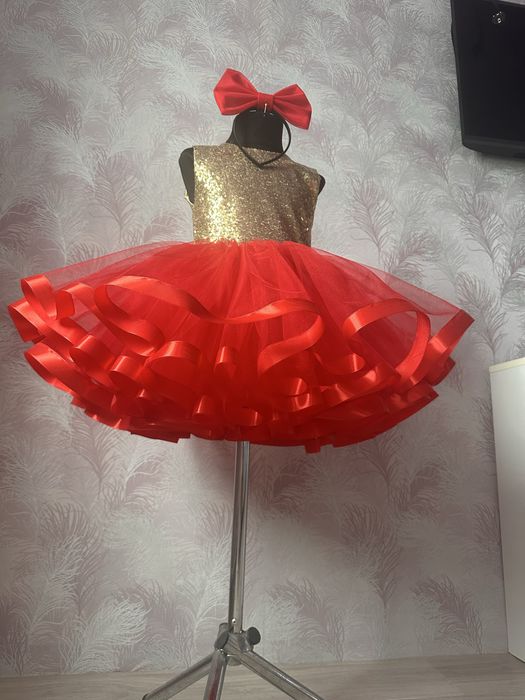 Фатинова спідниця в наявності червона рожева льодяник блакитна біла