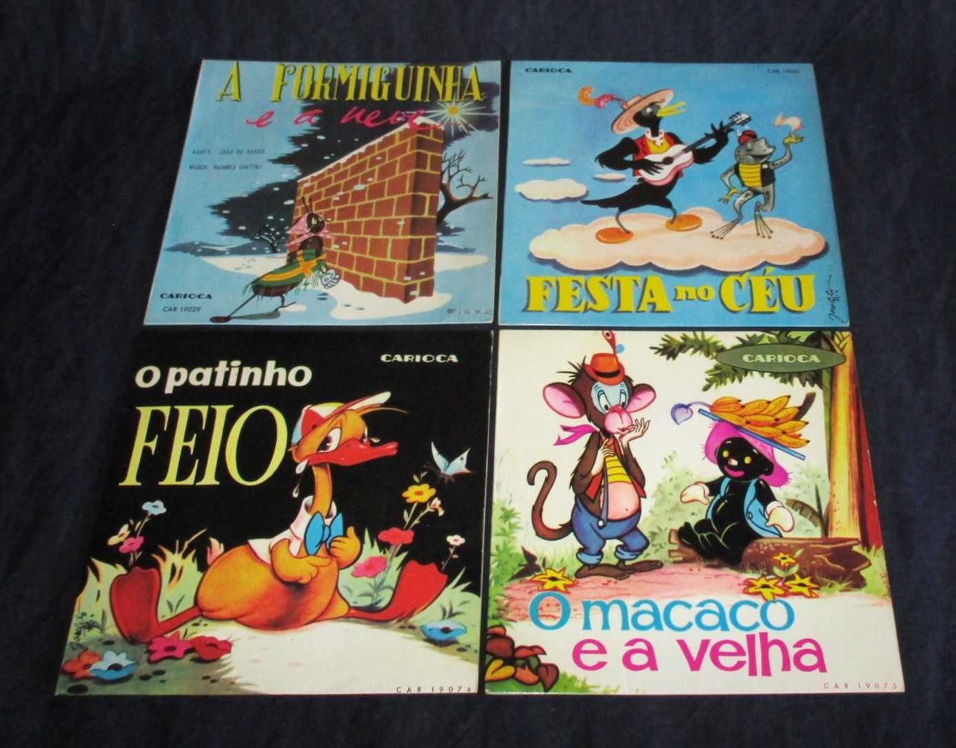 Vinil Histórias Infantis e Canções da Roda Teatro Disquinho Carioca