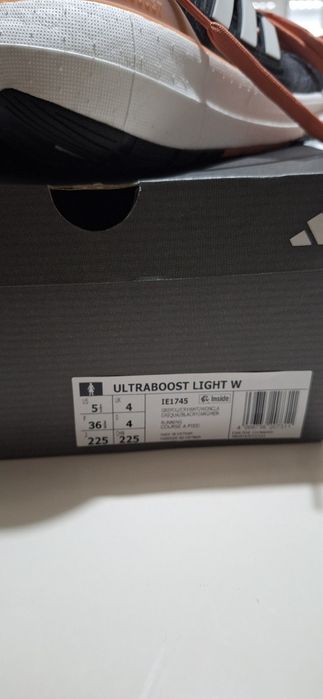 Sapatilhas adidas ultraboost light usadas uma vez