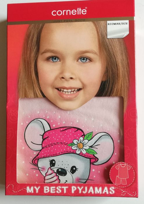 Piżama dziewczęca Cornette 86/92