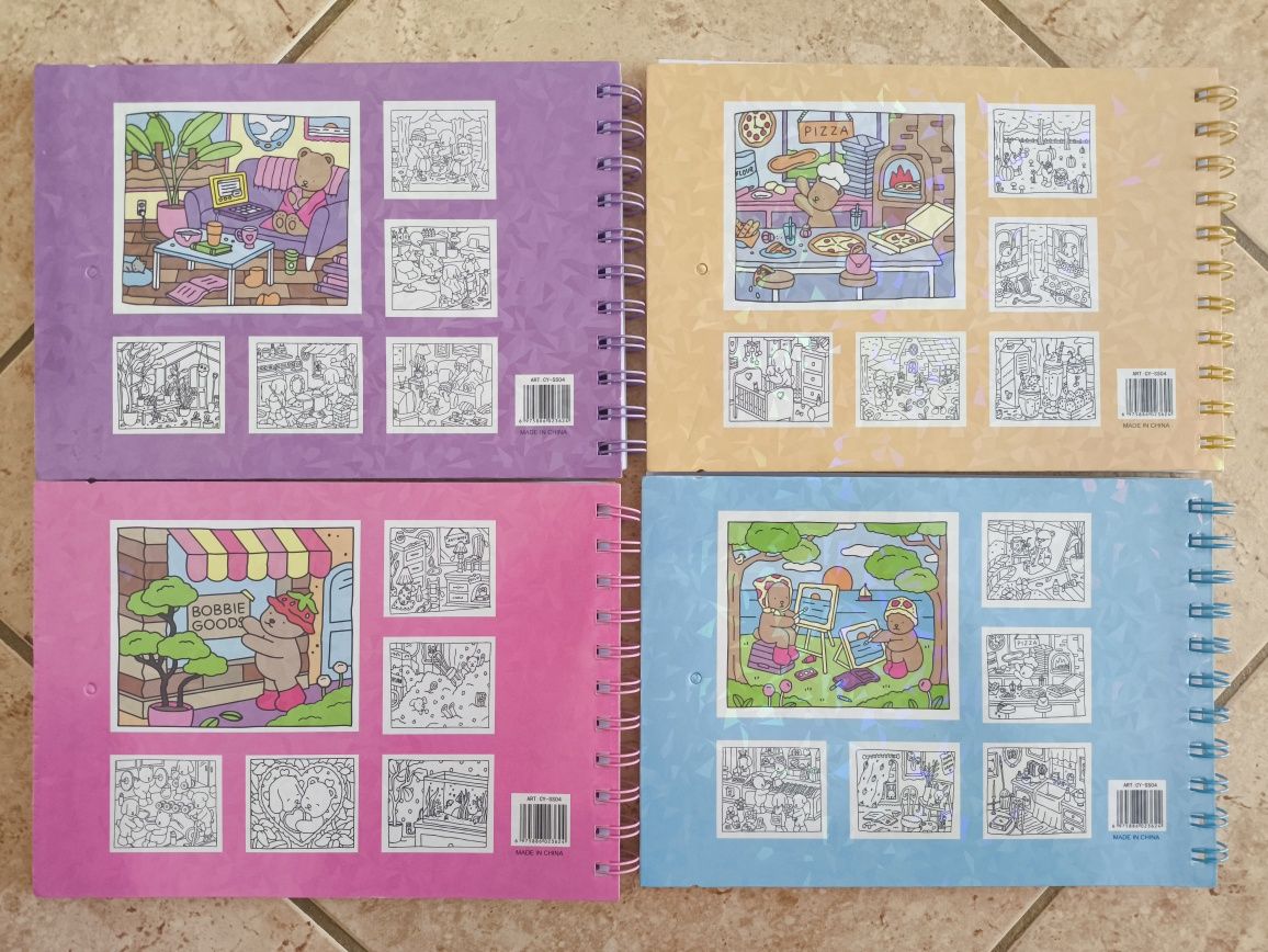 Livro de colorir Bobbie Goods