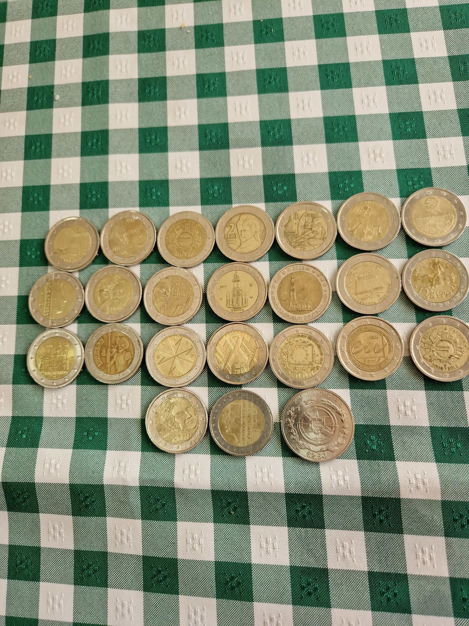 Moedas raras de 2 euros