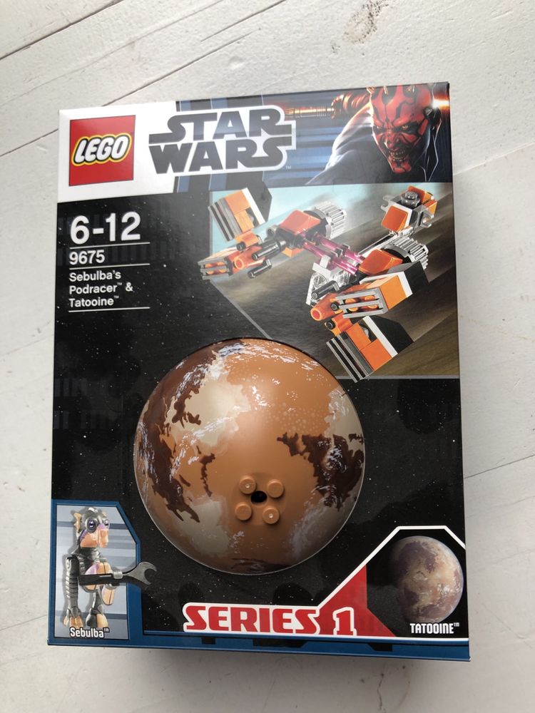 Zestaw Lego Star Wars 9674, 9675, 9676