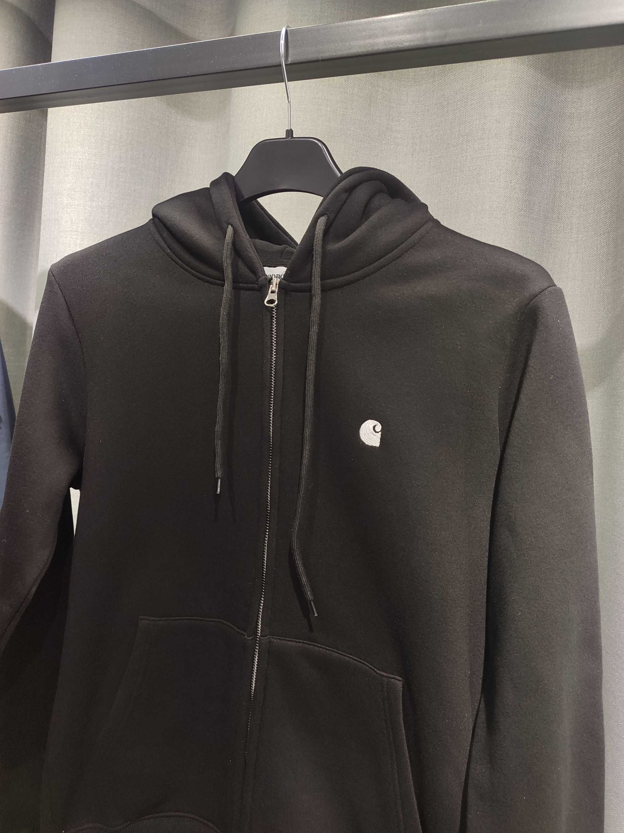 Худі CARHARTT WIP Zip Hoodie Black