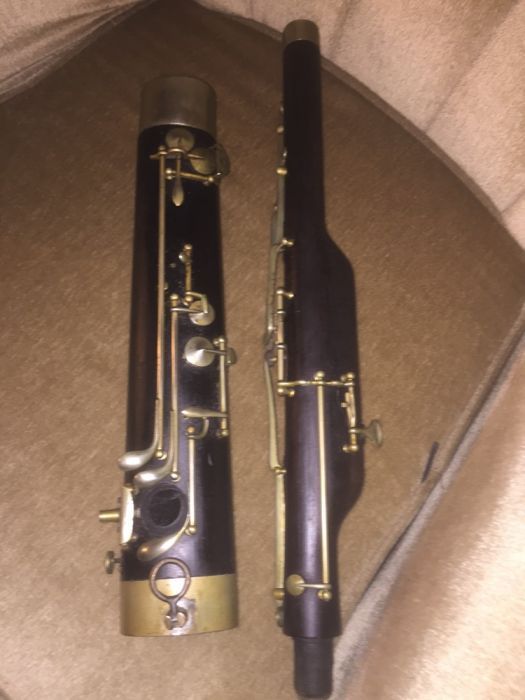fagot antyk Joseph Higham Ltd. Manchester bassoon Adler
