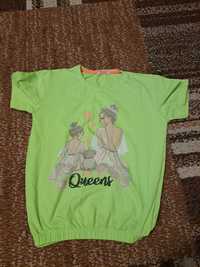 Nowa bluzka dla dziewczynki r.152 kolor zielony