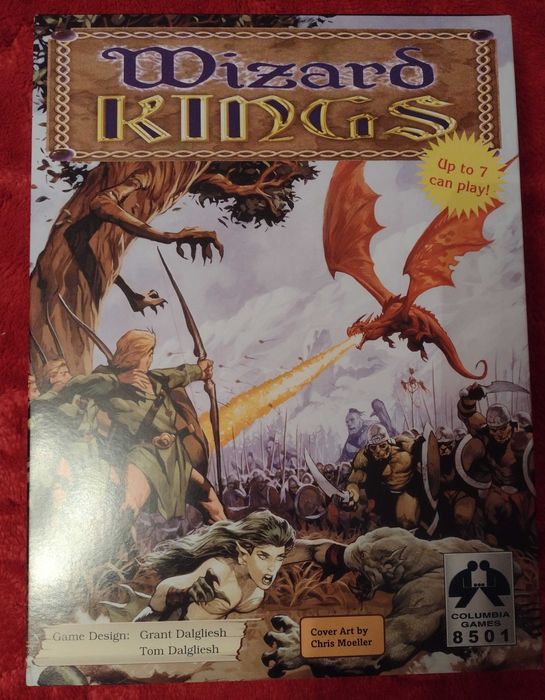 gra Wizard Kings - 2 edycja ENG - Columbia Games - unikat!