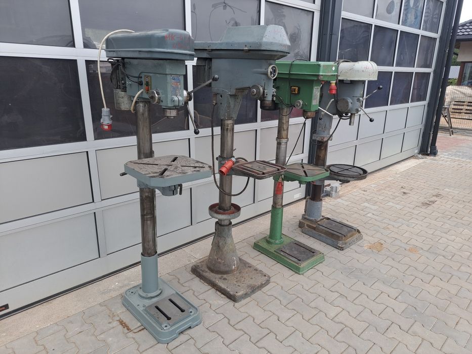 Wiertarka stolowa kolumnowa na siłę i na 220 V