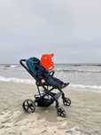Cybex Balios S Lux 2w1 + adaptery, kolor khaki i niebieski