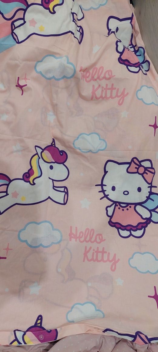 Детский пододеяльник с хеллоу китти санрио hello kitty sanrio