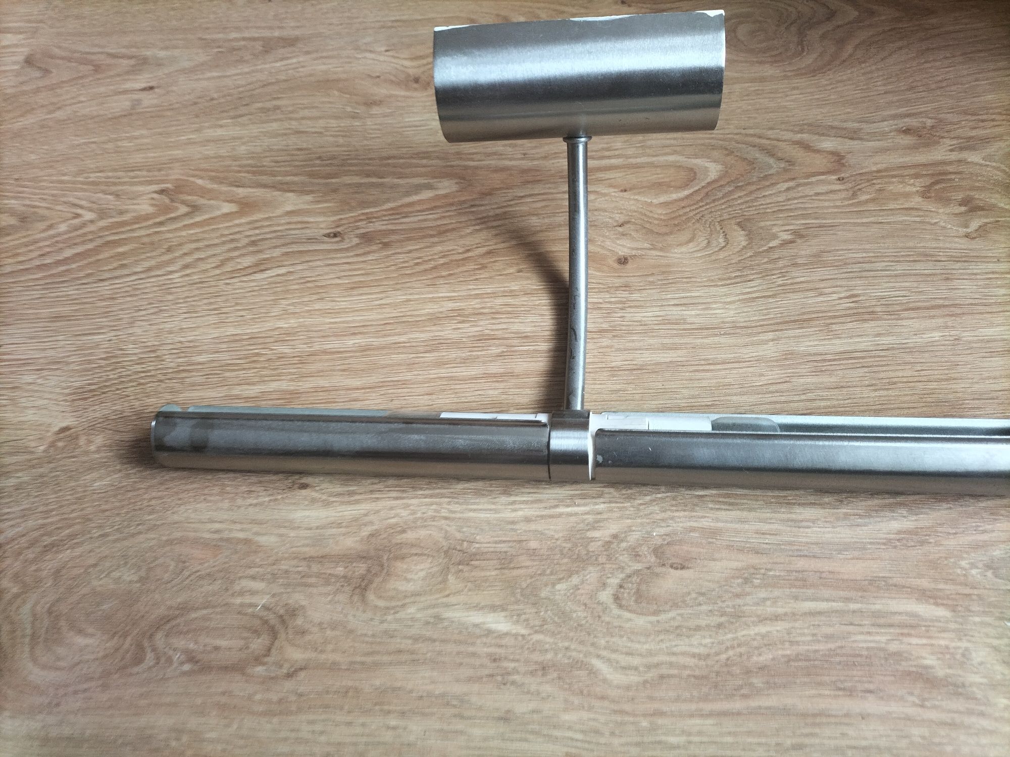 Lampa nad obraz srebrna