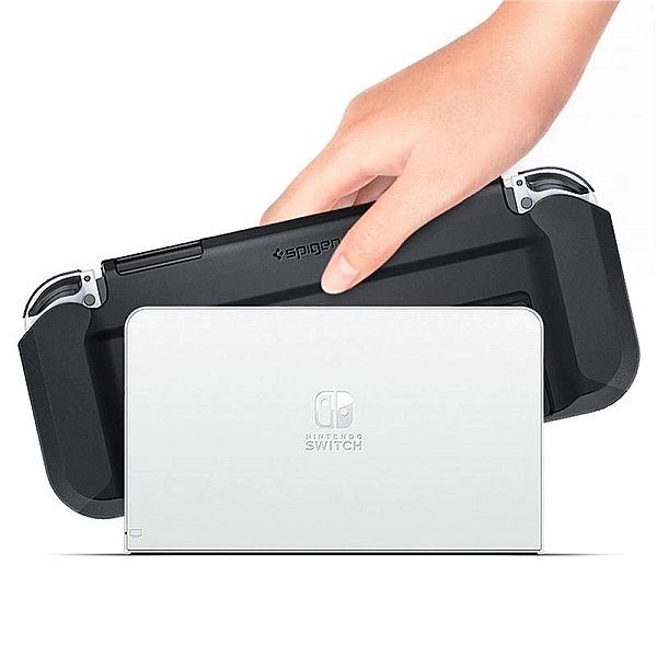 Etui Spigen Thin Fit na Nintendo Switch Oled - czarne