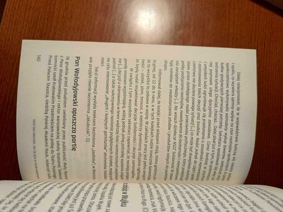 Dzień bez teleranka stan wojenny