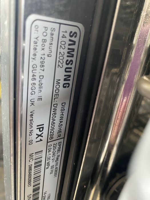 Посудомийна машина посудомойка посудомойная машина Samsung