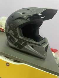 Kask typu fullface + Gogle