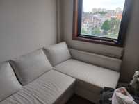 Sofa cama com chaise longue IKEA