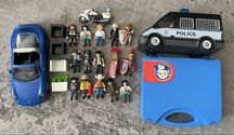 Zestaw Playmobil, Porsche, Policja