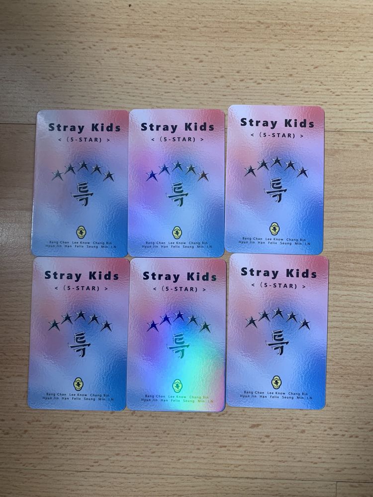 Stray Kids Felix Holographic Photocards
