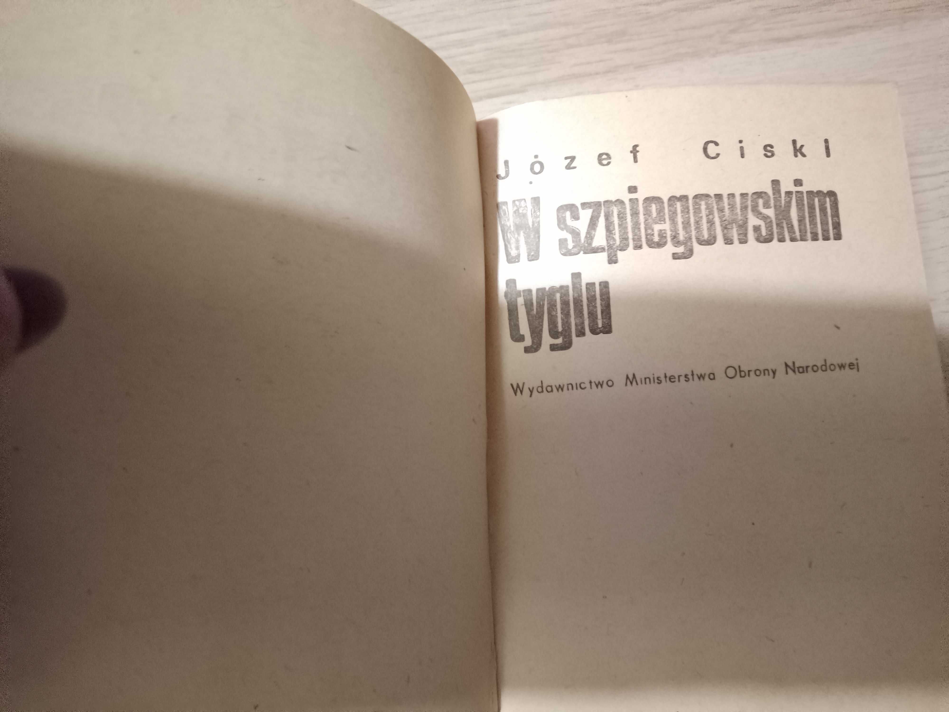 Ciski Józef W szpiegowskimi tyglu