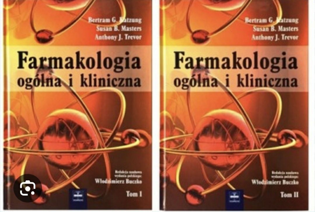 Farmakologia ogólna i kliniczna Katzung tom 1 i 2
