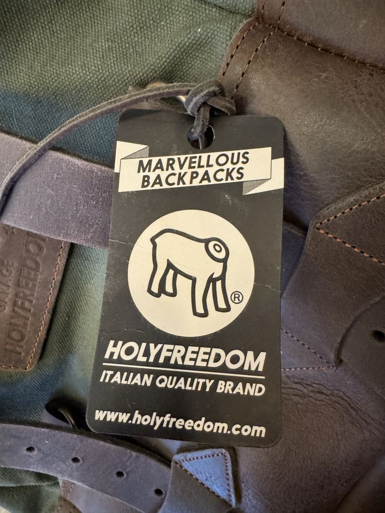 Plecak HolyFreedom Roll-Top ciemnooliwkowy zielony