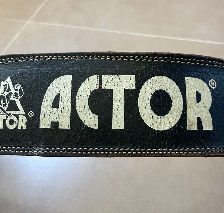 Cinto Musculação Actor em Couro