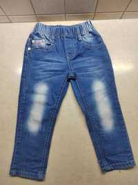92 spodnie jeans dla dziewczynki