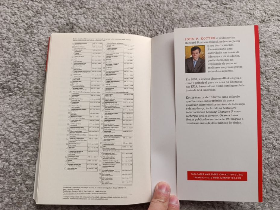 Sentido de Urgência - John P. Kotter (portes incluídos)