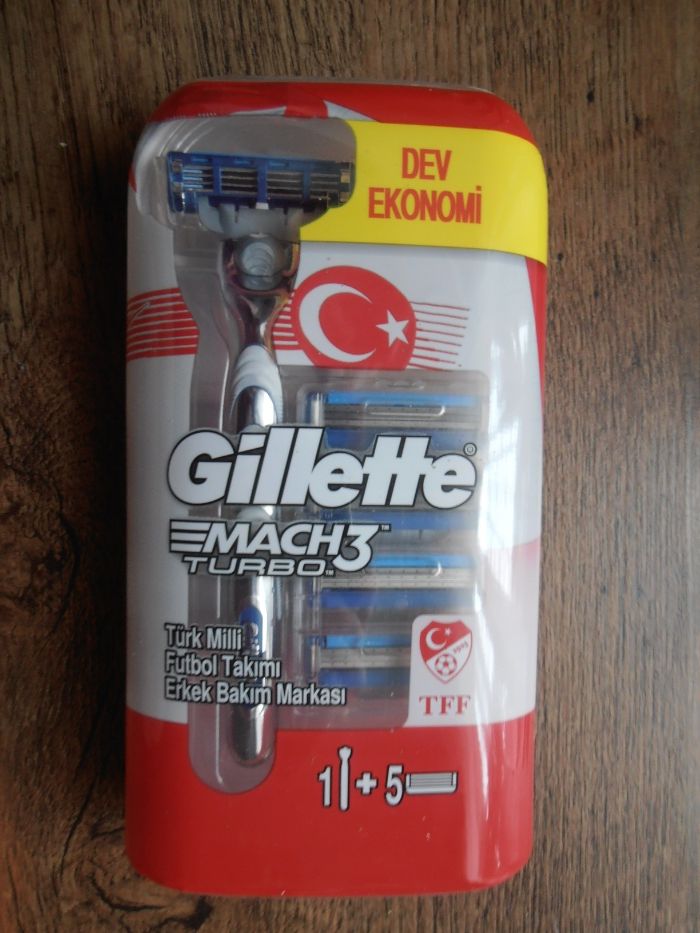 Oryginalny Gillette Mach 3 Turbo