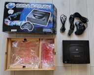 Sega Saturn pełen box, PAL, kolekcjonerski stan