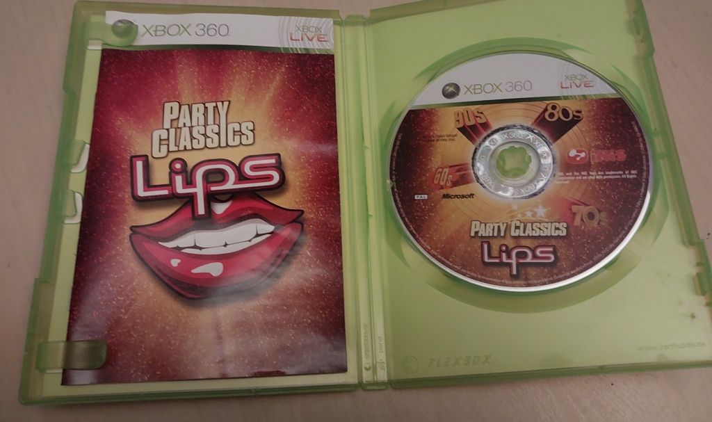 Lips Party Claassic 80s 90s Xbox 360 .X360 .