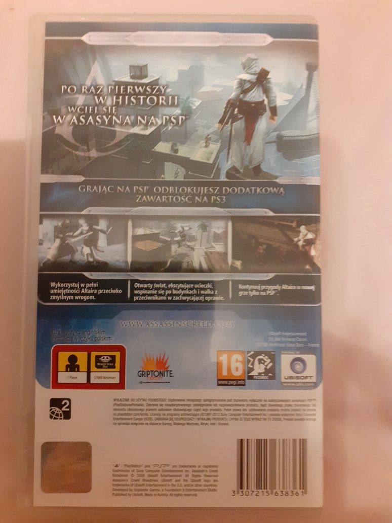 Assasis Creed Bloodlines psp Polska wersja możliwa zamiana