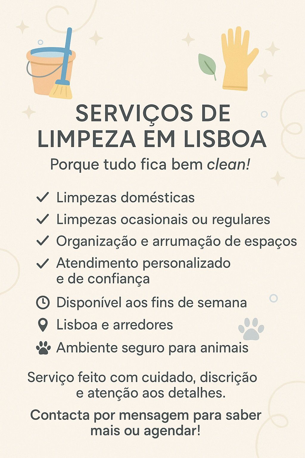 Serviços de Limpeza em Lisboa