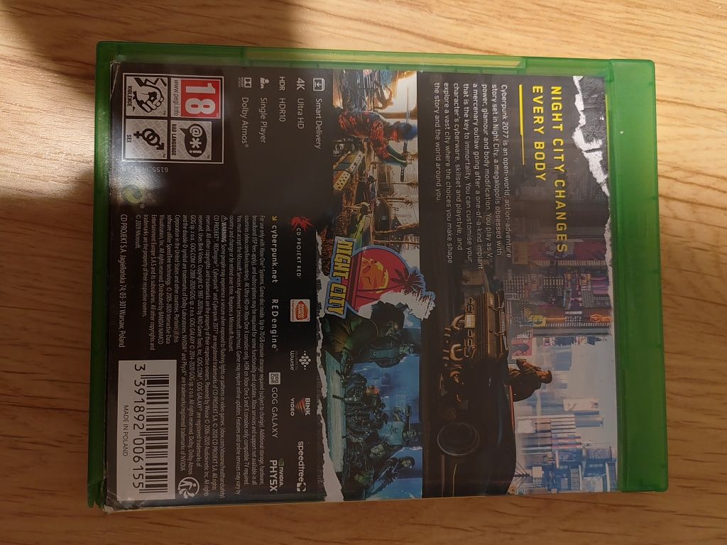 Cyberpunk 2077 xbox one s x series Polska wersja
