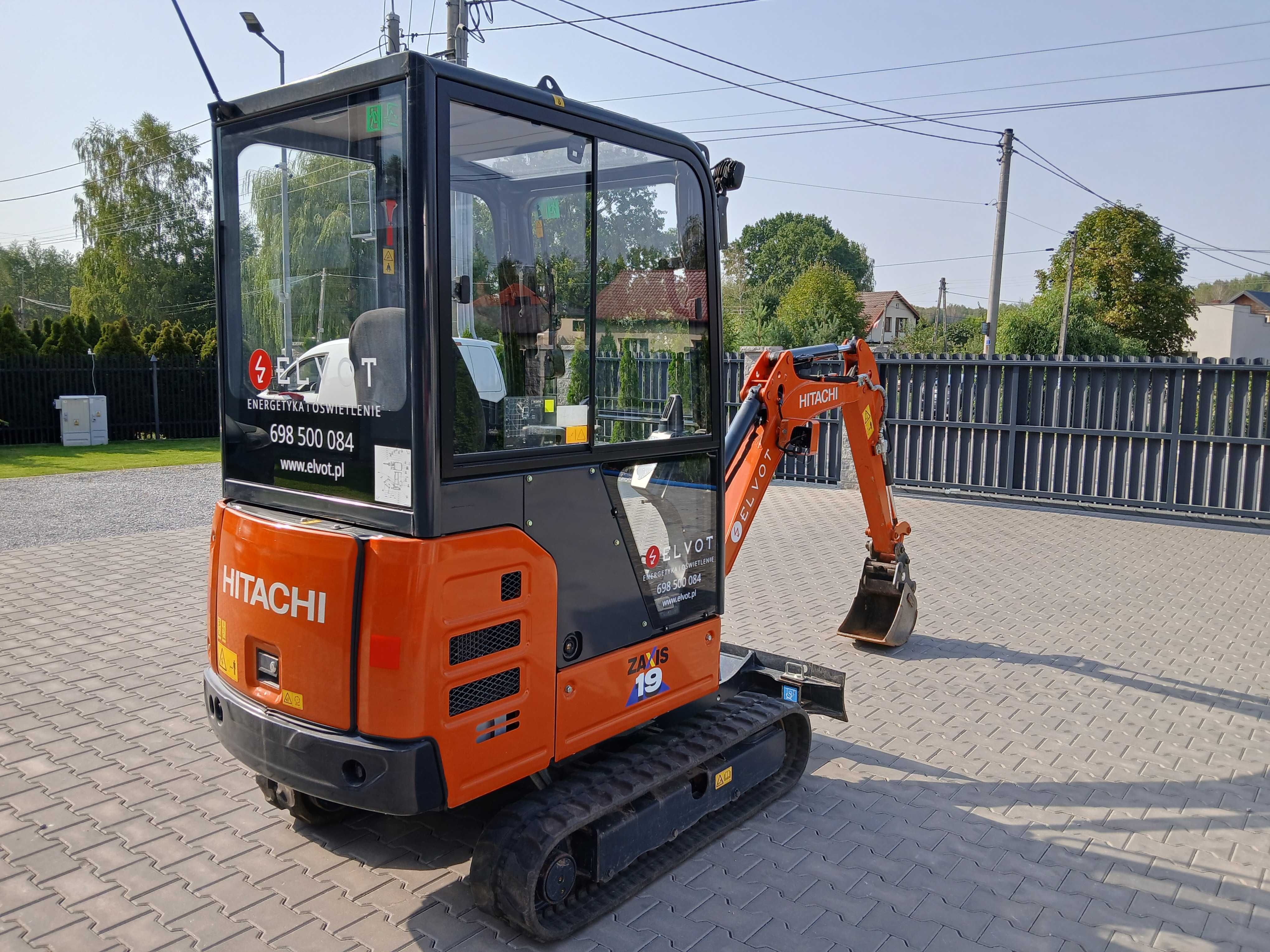 Minikoparka Hitachi ZX 19-6 CR