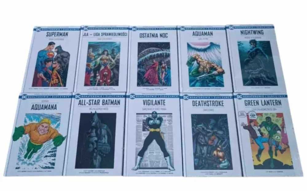 (NOWE) DC Bohaterowie i złoczyńcy Hachette komiksy Batman Superman