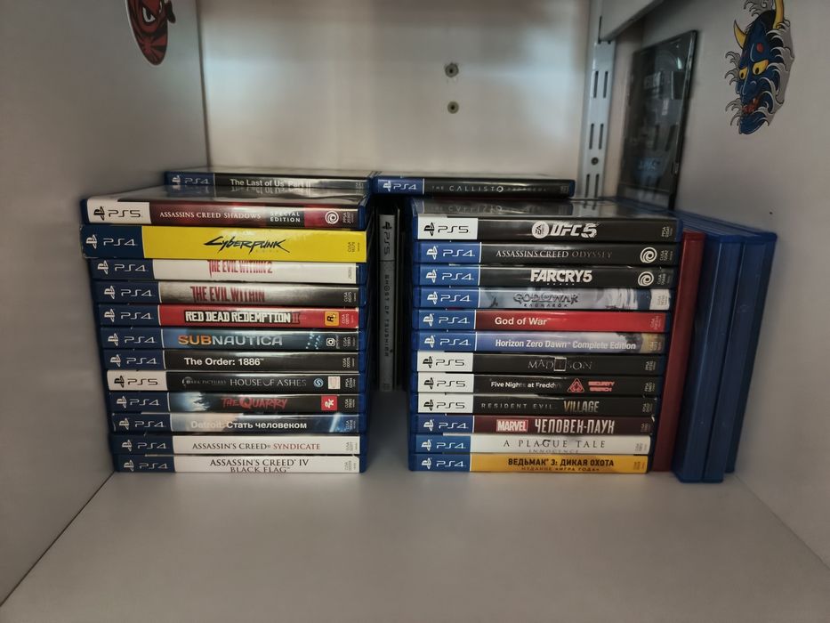 Игры/диски/плейстейшен 4-5/PlayStation 4-5/ігри/приставки
