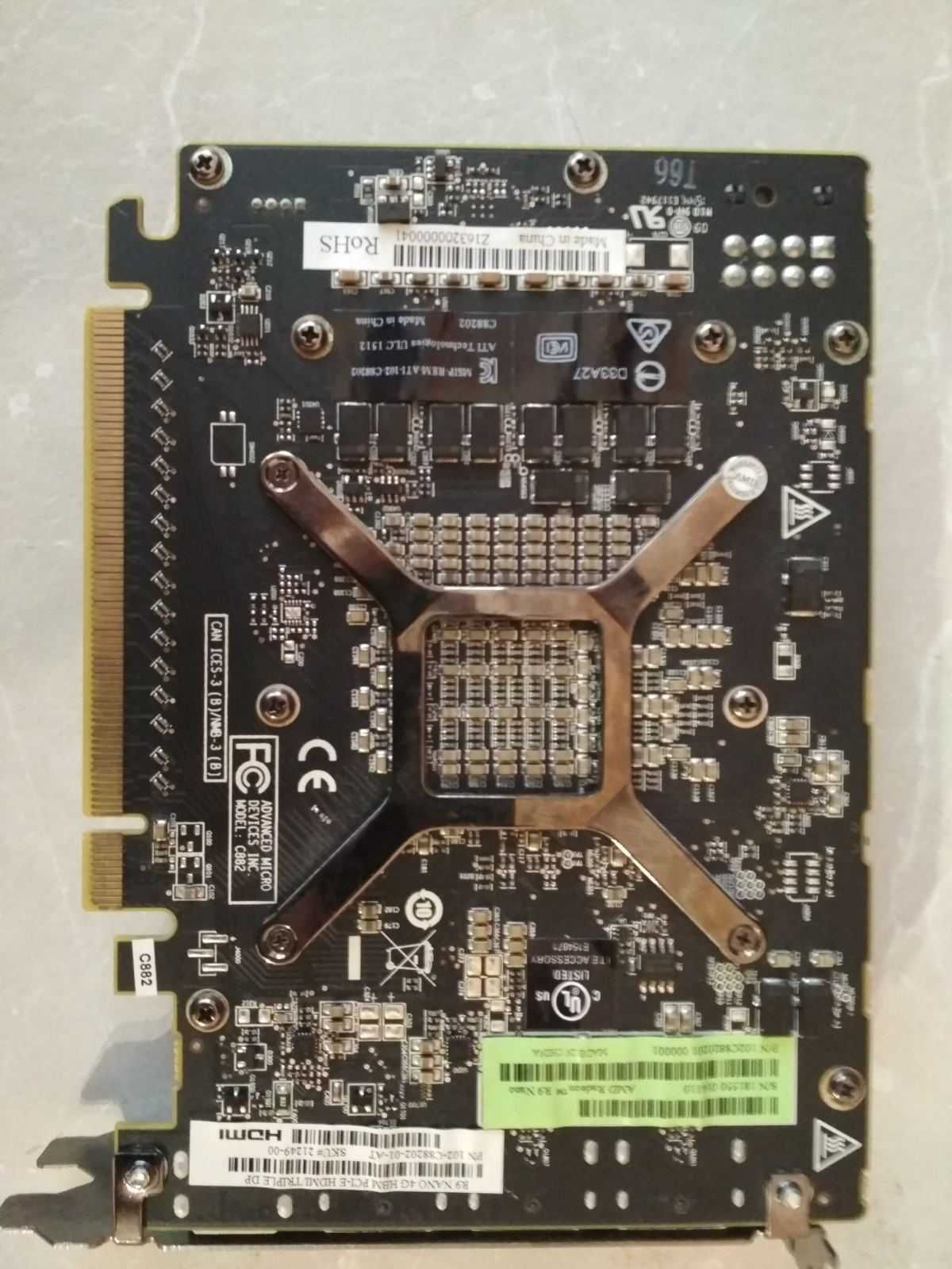 Відеокарта R9 Nano 4 gb