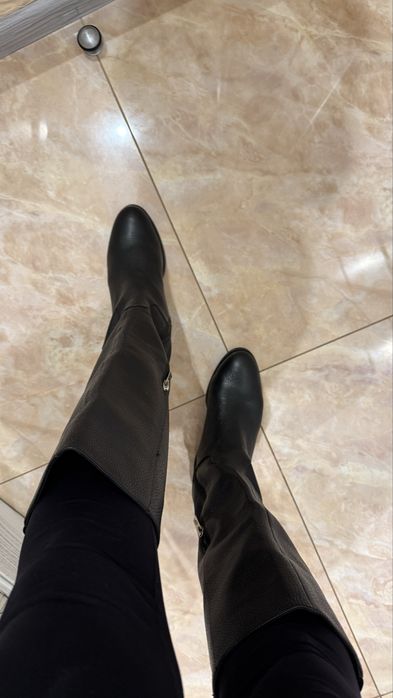 Чоботи шкіряні-38р.