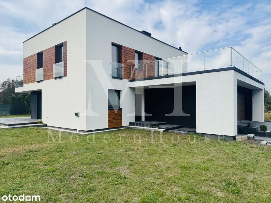 Okazja Nowoczesny dom 190 m2 (gm. Ożarów Mazowiecki)  Działka 1100 m2