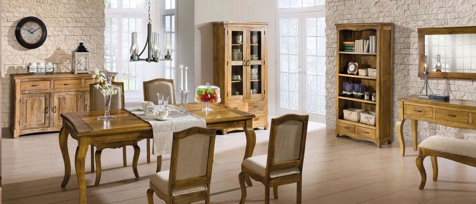 Witryna Drewniana Przeszklona Drzewo Mango Artistico